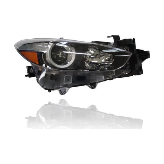 Headlight - Compatible/Replacement for '17-18 Mazda Mazda3 Sedan/Hatchback Sport/Touring, 17-17 Grand Touring - Halogen - Right Hand - Passenger - BABF510K0D