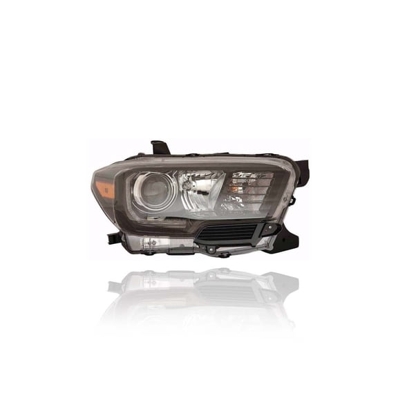 Headlight - Compatible/Replacement for '17-20 Toyota Tacoma TRD Pro - LED With LED Fog/Signal/Daytime Running Light, Black Interior - Right Hand - Passenger - 8111004280 - CAPA
