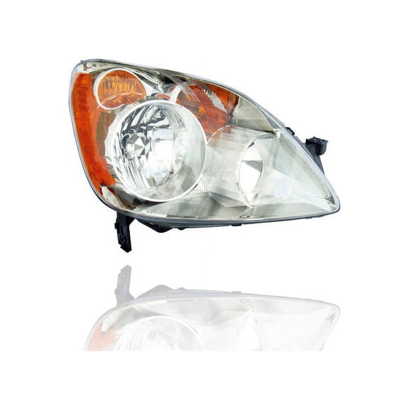 Headlight - Compatible/Replacement for '05-06 Honda CR-V (UK-Built) - Halogen - Right Hand - Passenger - 33101S9AA11