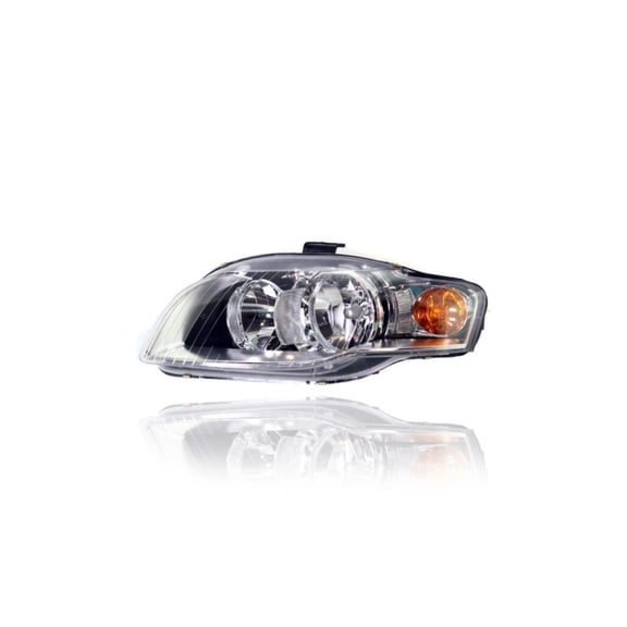 Headlight - Compatible/Replacement for '05-08 Audi A4/S4 Sedan/Wagon - Halogen - Left Hand - Driver - 8E0941003AL Fits select: 2005 ,2007 AUDI NEW S4
