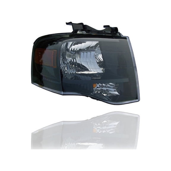 Headlight - Compatible/Replacement for '07-14 Ford Expedition - With Black-Out, Halogen - Right Hand - Passenger - 7L1Z13008CB - CAPA