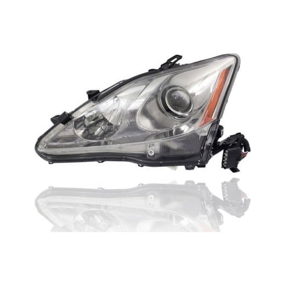 Headlight - Compatible/Replacement for '09-10 Lexus IS250/350 - HID - Left Hand - Driver - 8107053390