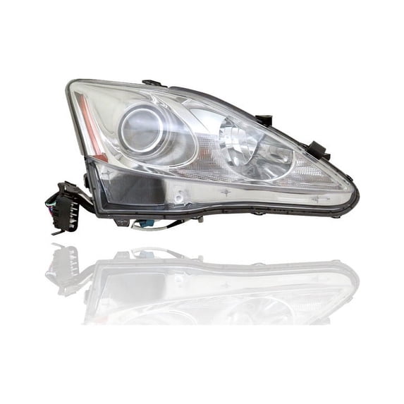 Headlight - Compatible/Replacement for '09-10 Lexus IS250/350 - Halogen - Right Hand - Passenger - 8113053400 CAPA
