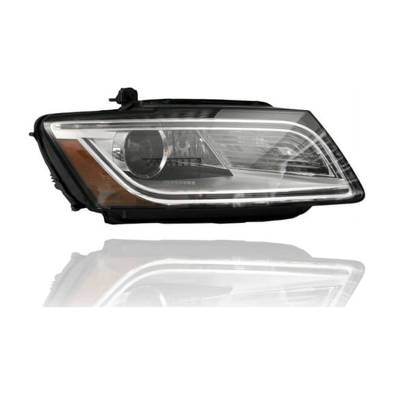 Headlight - Compatible/Replacement for '13-17 Audi Q5/SQ5 - Bi-Xenon, Without Curve Lighting - Right Hand - Passenger - 8R0941044E