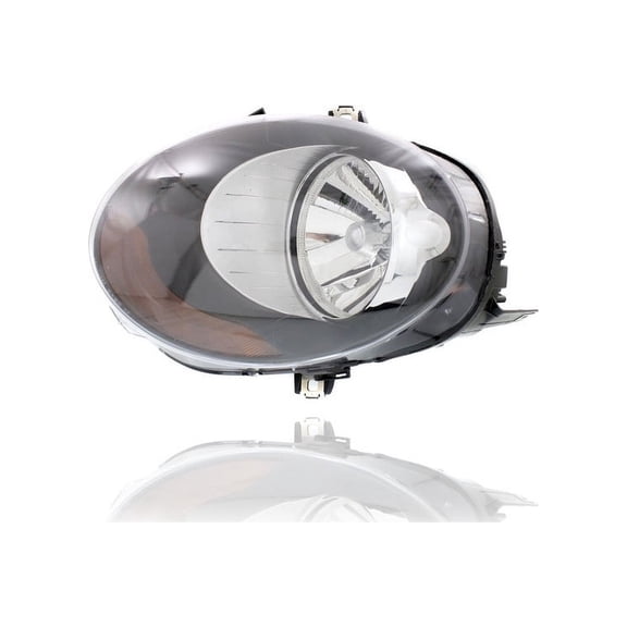 Headlight - Compatible/Replacement for '14-19 Mini Cooper Hardtop Hatchback/Sedan - Halogen With Yellow-Indicator - Left Hand - Driver - 63117401599