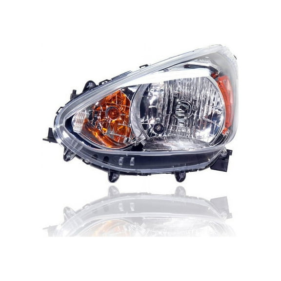 Headlight - Compatible/Replacement for '14-20 Mitsubishi Mirage - Halogen - Left Hand - Driver - 8301C693 - CAPA