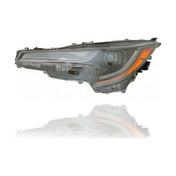 Headlight - Compatible/Replacement for '20-22 Toyota Corolla Sedan L/LE (Japan Built) - LED - Left Hand - Driver - 8107012K90 CAPA