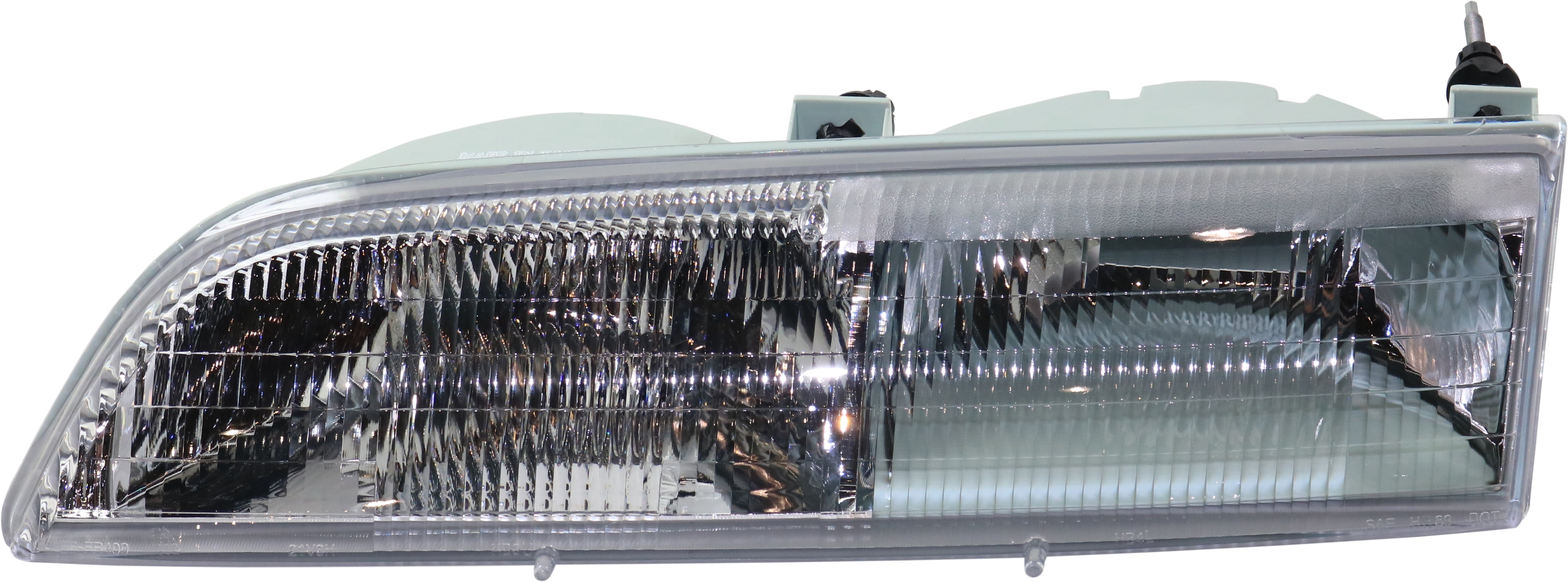 Headlight Compatible With 1989-1993 Ford Thunderbird Left Driver Halogen With bulb(s)