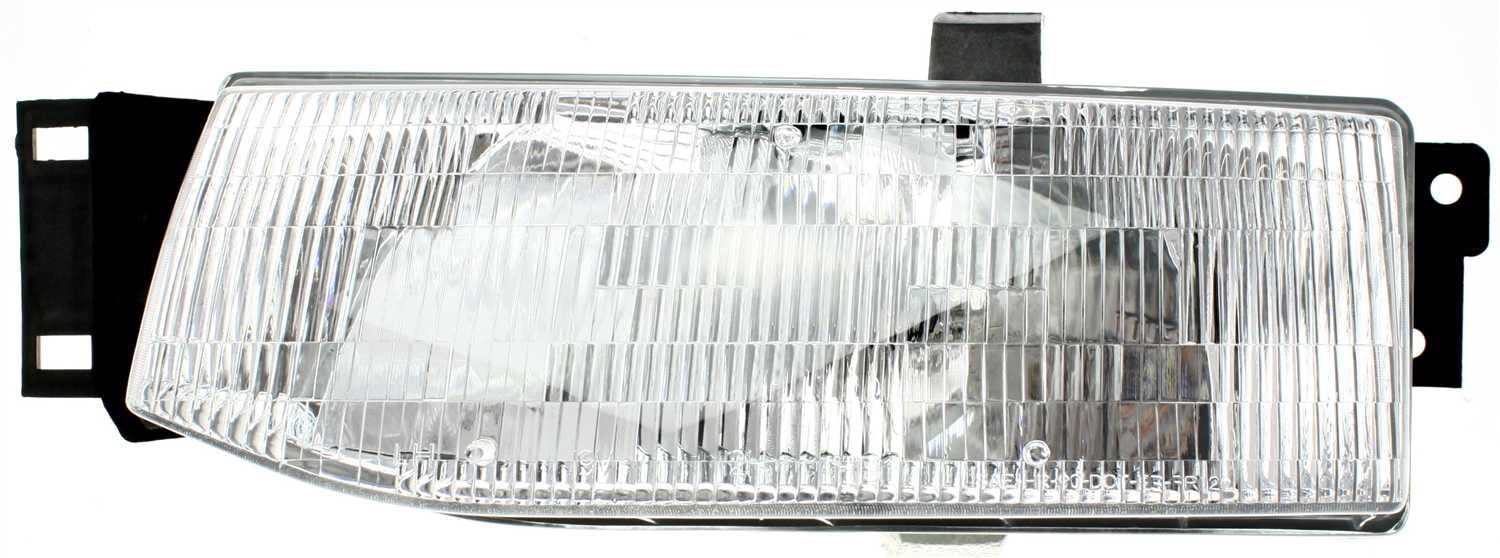 Headlight Compatible With 1991-1996 Ford Escort Left Driver Halogen With bulb(s)