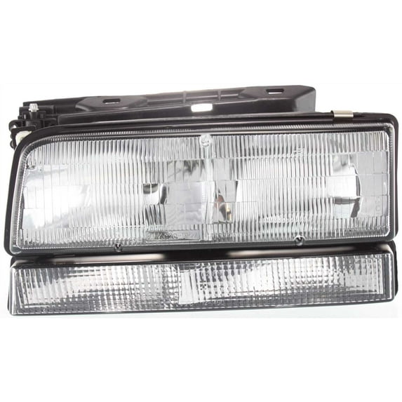 Headlight Compatible With 1992-1993 Buick LeSabre 1991-1993 Park Avenue Left Driver Halogen