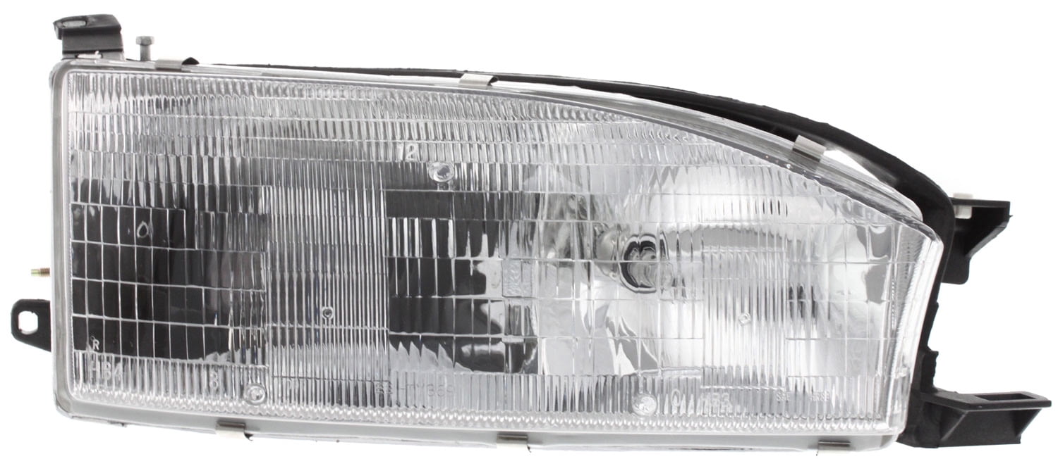 Headlight Compatible With 1992-1994 Toyota Camry Right Passenger Halogen With bulb(s)