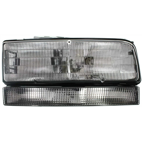Headlight Compatible With 1992-1996 Buick LeSabre 1991-1993 Park Avenue Right Passenger Halogen