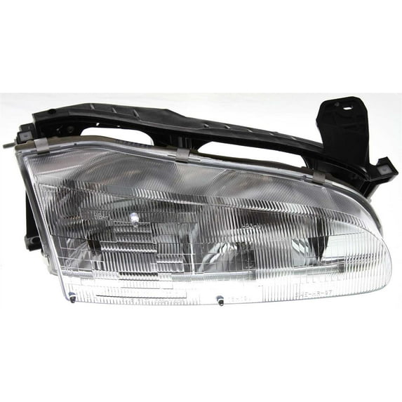 Headlight Compatible With 1993-1997 Geo Prizm Right Passenger Halogen With bulb(s)