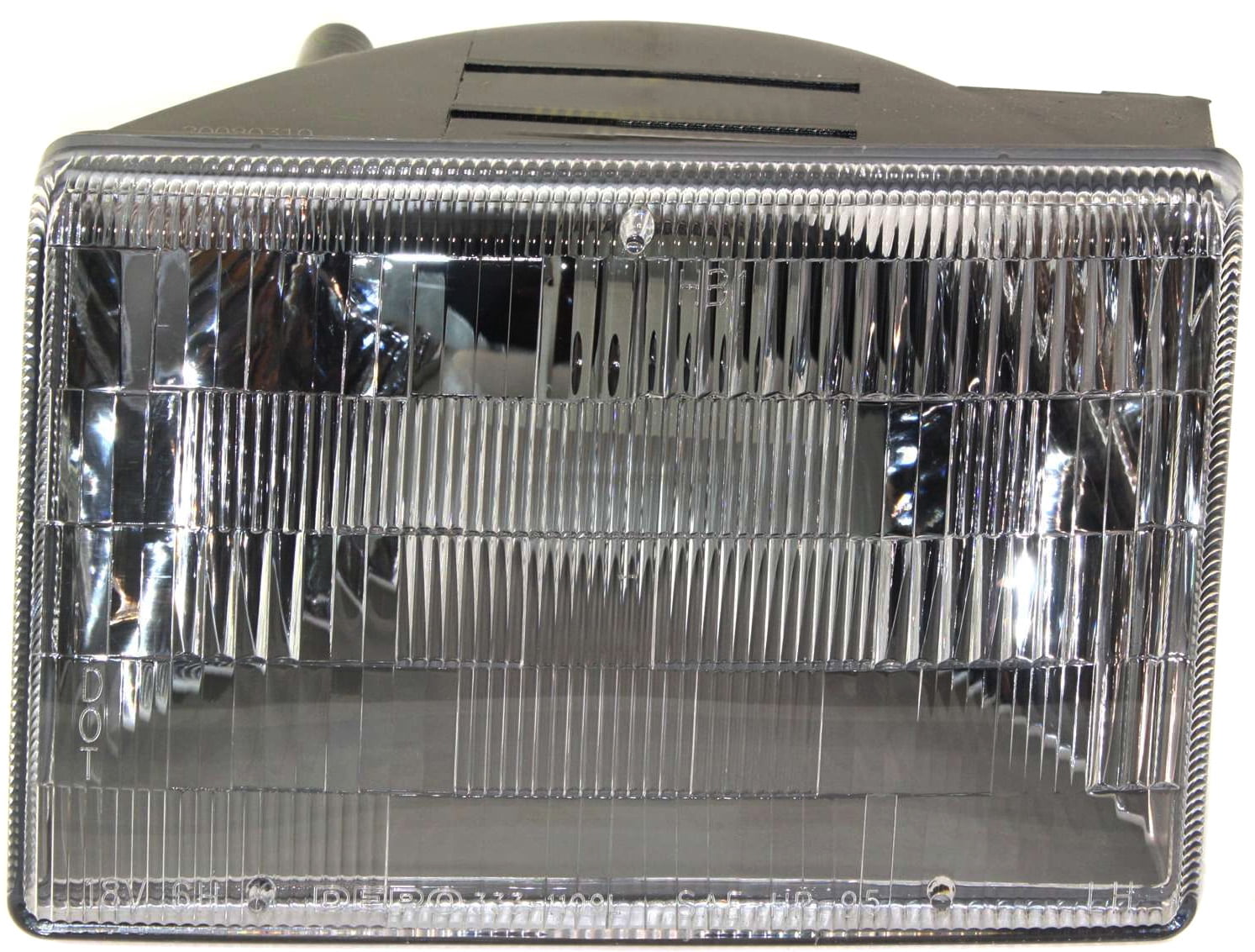 Headlight Compatible With 1993-1998 Jeep Grand Cherokee Left Driver Halogen With bulb(s)