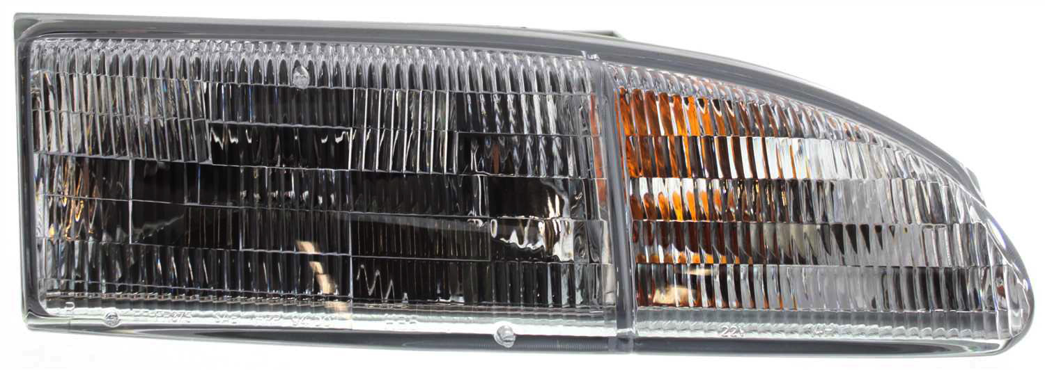 Headlight Compatible With 1994-1995 Ford Thunderbird Right Passenger Halogen With bulb(s)