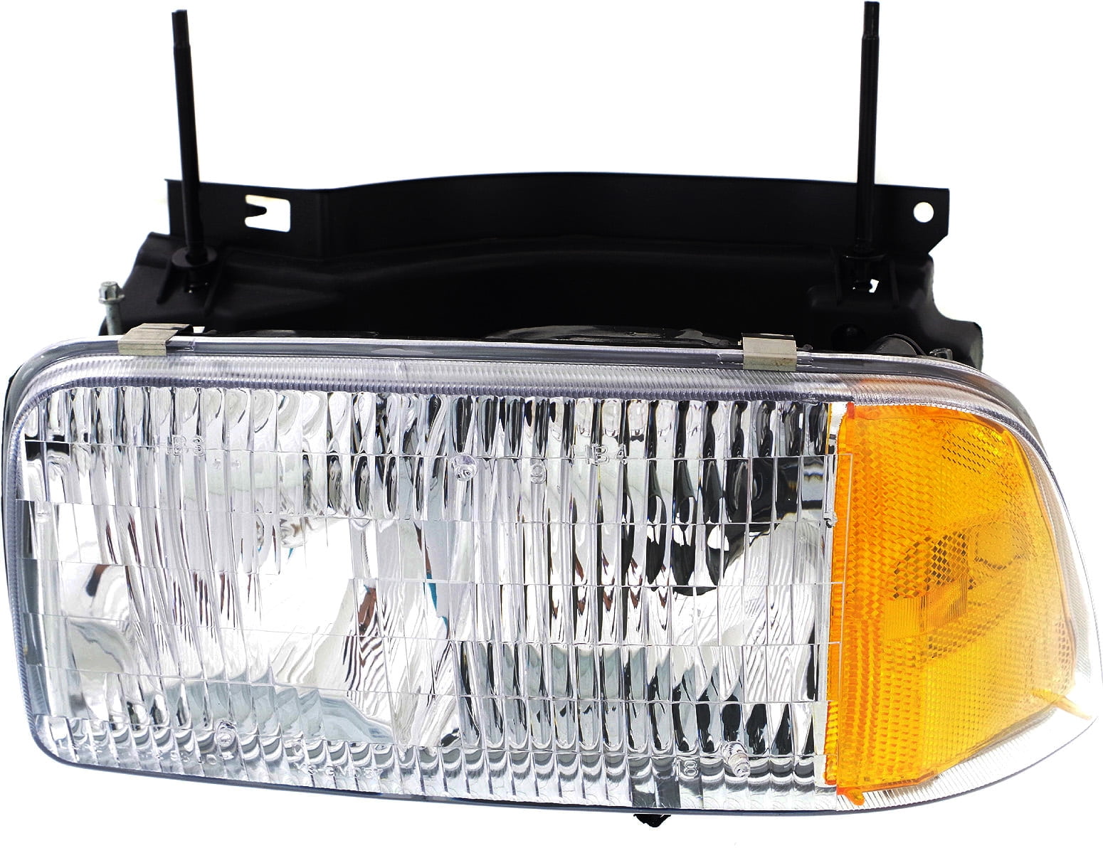 Headlight Compatible With 1994-1997 GMC Sonoma 1995-1997 Jimmy Left Driver Halogen With bulb(s)