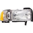 thumbnail image 1 of Headlight Compatible With 1994-2002 Dodge Ram 3500 2500 Right Passenger Halogen With bulb(s), 1 of 5