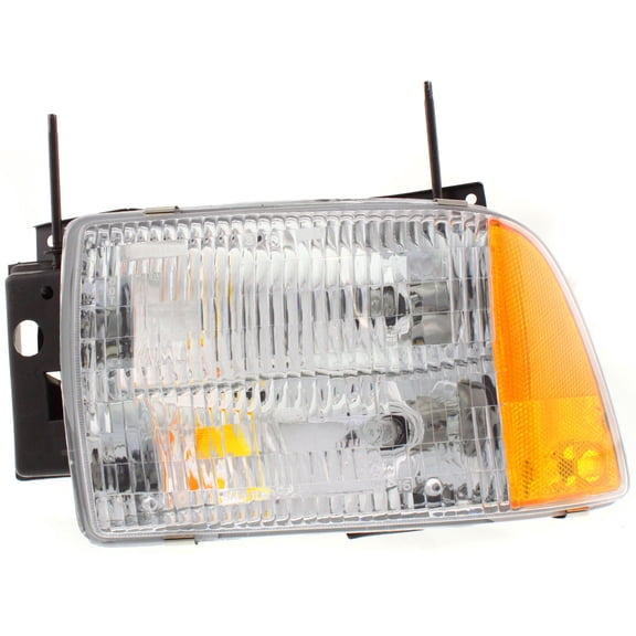 Headlight Compatible With 1995-1997 Chevrolet Blazer Left Driver Halogen With bulb(s)