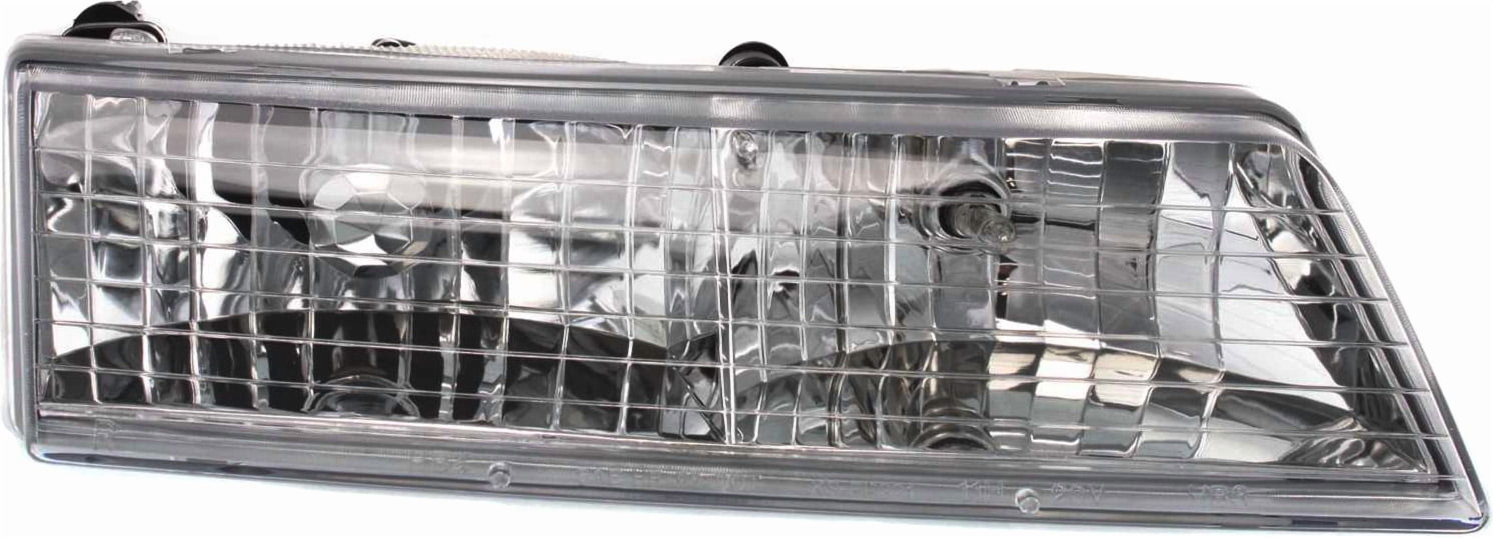 Headlight Compatible With 1995-1997 Mercury Grand Marquis Right Passenger Halogen With bulb(s)