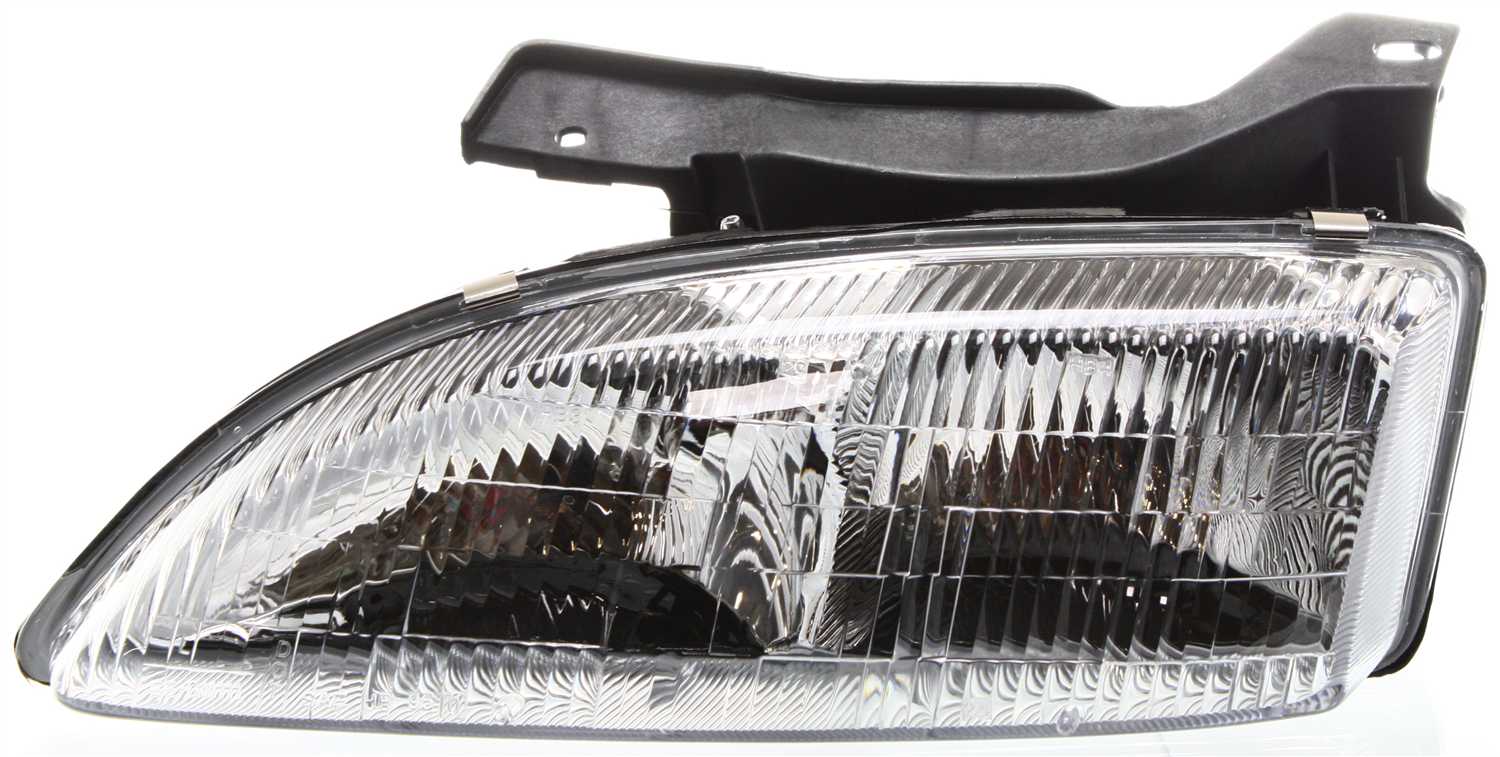 Headlight Compatible With 1995-1999 Chevrolet Cavalier Left Driver Halogen With bulb(s)
