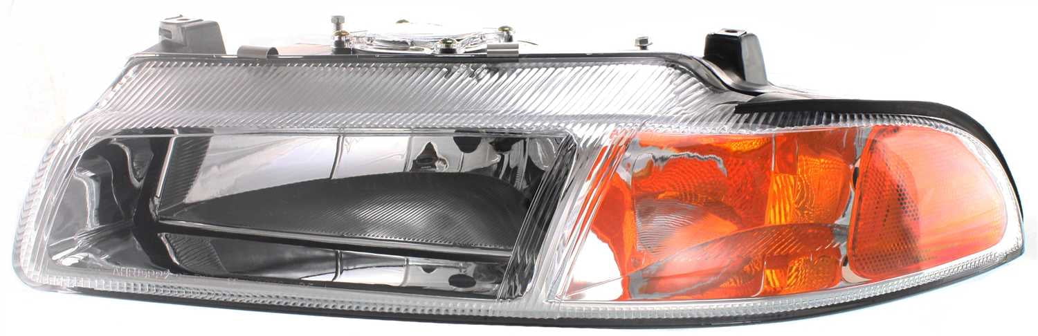 Headlight Compatible With 1995-2000 Dodge Stratus Chrysler Cirrus Left Driver Halogen With bulb(s)