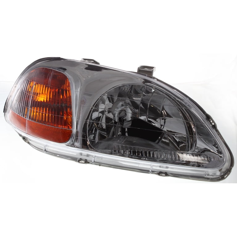 For 1996 1997 1998 Honda Civic CX DX EX LX HX Black Headlights For 1996 1997 1998 Honda Civic CX DX EX LX HX Black Headlights