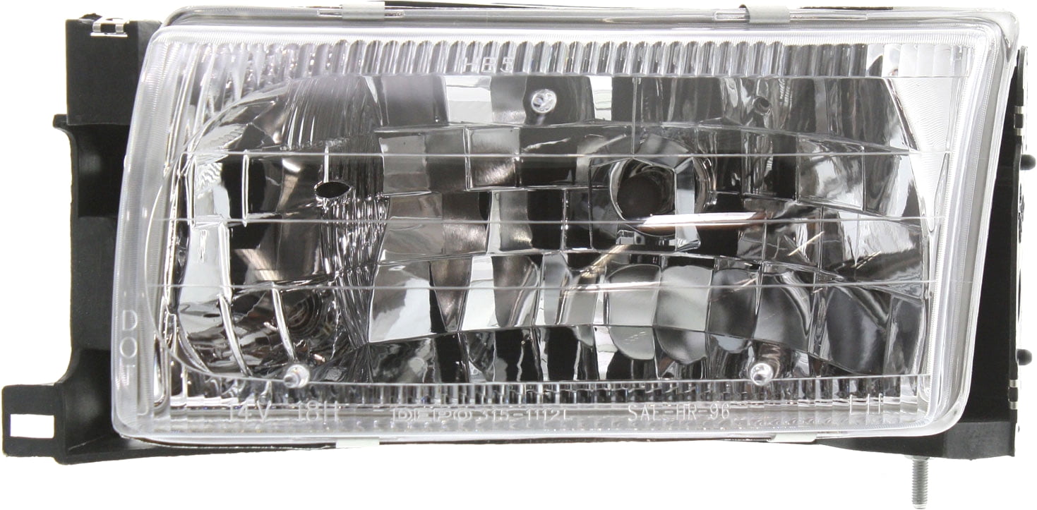 Headlight Compatible With 1996-1998 Nissan Quest Mercury Villager Left Driver Halogen With bulb(s)