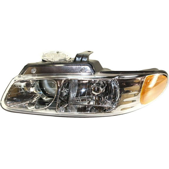 Headlight Compatible With 1996-1999 Dodge Grand Caravan Chrysler Town and Country Left Driver Halogen With bulb(s)