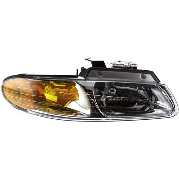 Headlight Compatible With 1996-1999 Dodge Grand Caravan Chrysler Town and Country Right Passenger Halogen With bulb(s)