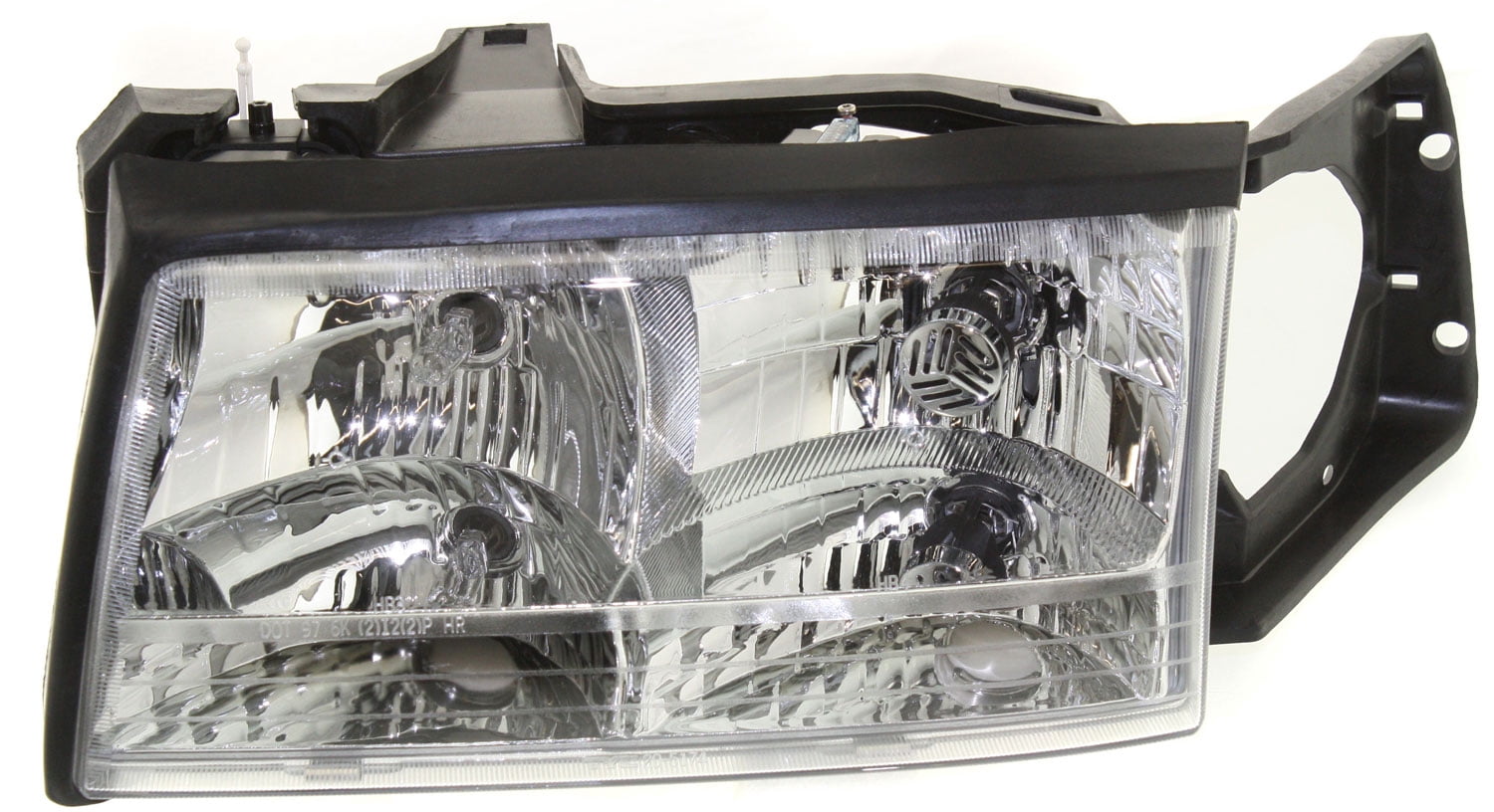 Headlight Compatible With 1997-1999 Cadillac DeVille Left Driver Halogen With bulb(s)