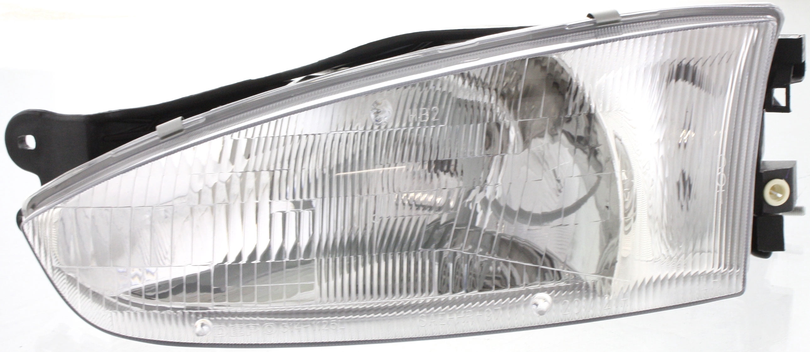Headlight Compatible With 1997-2002 Mitsubishi Mirage Left Driver Halogen With bulb(s)