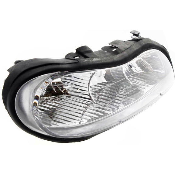 Headlight Compatible With 1997-2003 Chevrolet Malibu 1997-1999 Oldsmobile Cutlass Right Passenger Halogen With bulb(s)