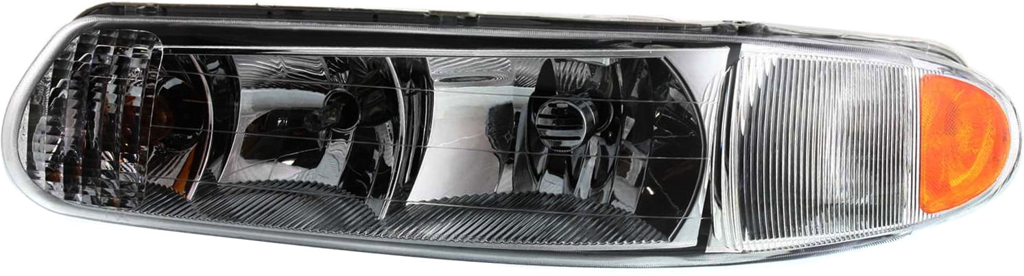Headlight Compatible With 1997-2005 Buick Century 1997-2004 Regal Left Driver Halogen With bulb(s)