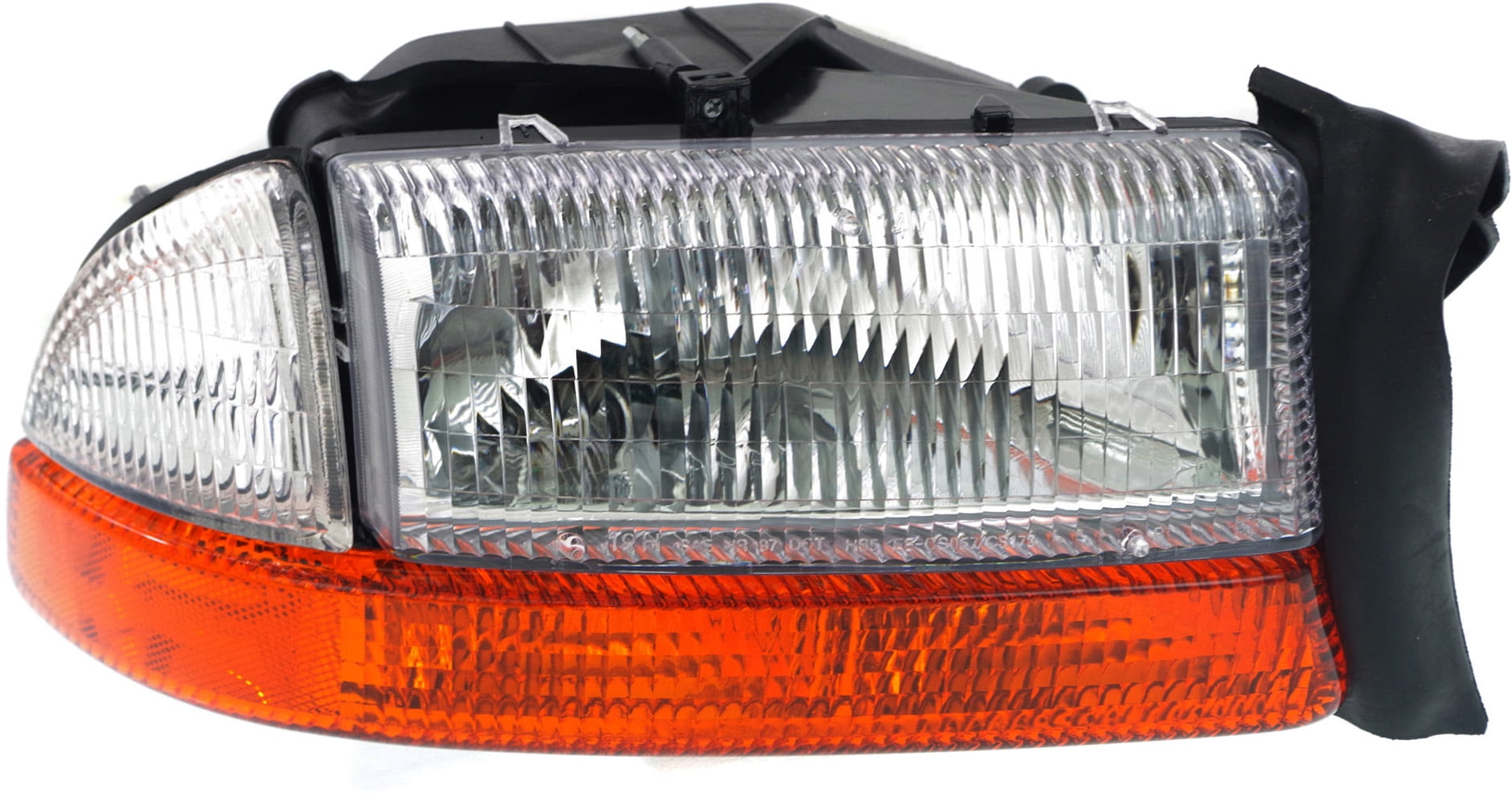 Headlight Compatible With 1997 Dodge Dakota 1998 Durango Right Passenger Halogen With bulb(s)
