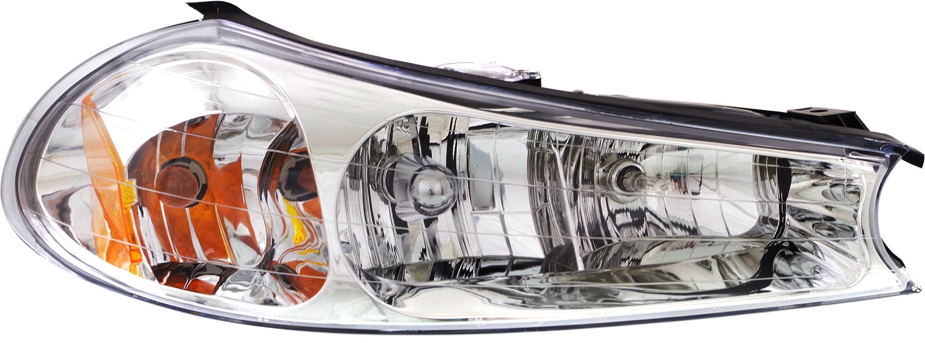 Headlight Compatible With 1998-2000 Ford Contour Right Passenger Halogen With bulb(s)