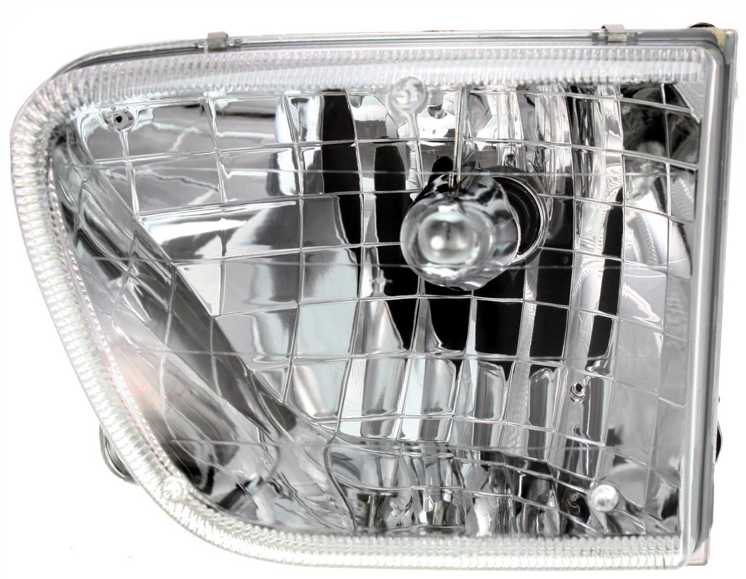 Headlight Compatible With 1998-2001 Mercury Mountaineer Left Driver Halogen With bulb(s)