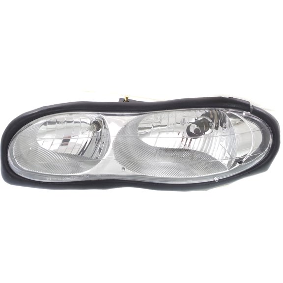 Headlight Compatible With 1998-2002 Chevrolet Camaro Left Driver Halogen With bulb(s)