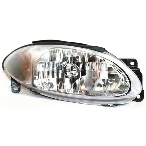 Headlight Compatible With 1998-2003 Ford Escort Right Passenger Halogen With bulb(s)