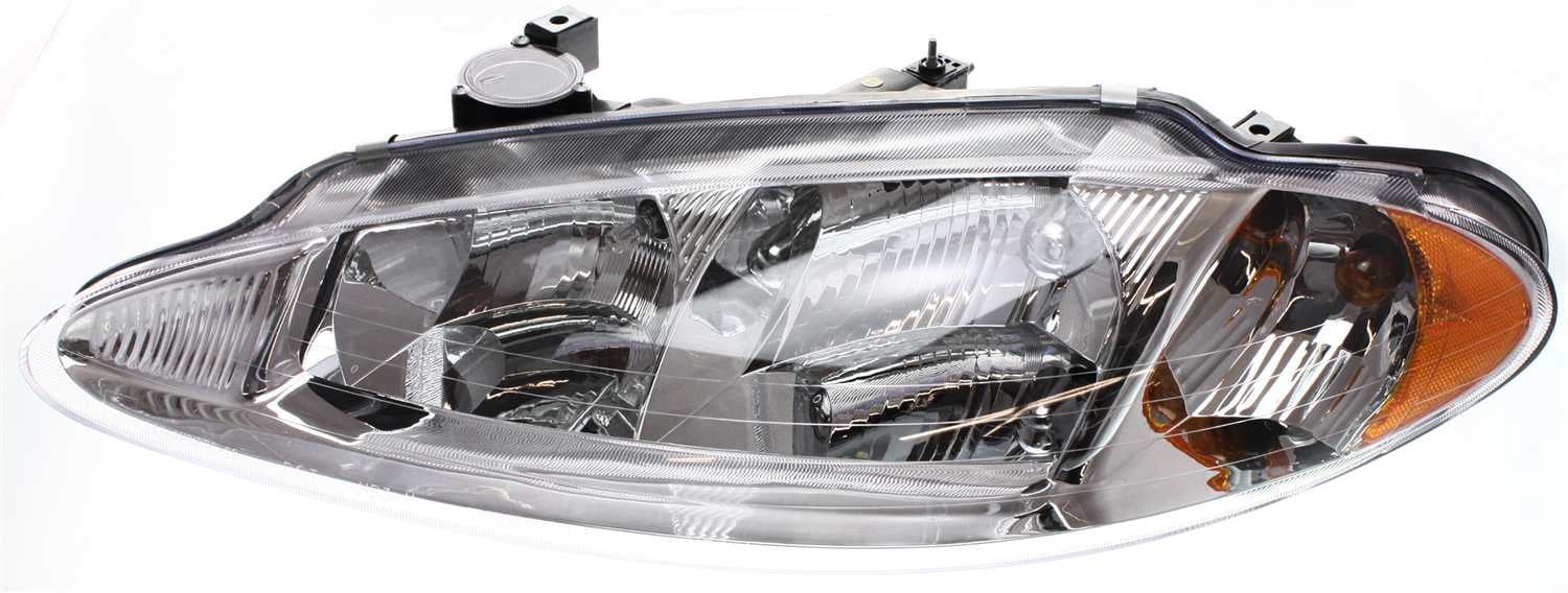 Headlight Compatible With 1998-2004 Dodge Intrepid Chrysler Left Driver Halogen With bulb(s)