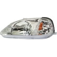 thumbnail image 1 of Headlight Compatible With 1999-2000 Honda Civic Left Driver Halogen, 1 of 6