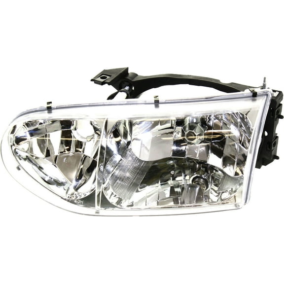 Headlight Compatible With 1999-2000 Nissan Quest 1999-2002 Mercury Villager Left Driver Halogen With bulb(s)
