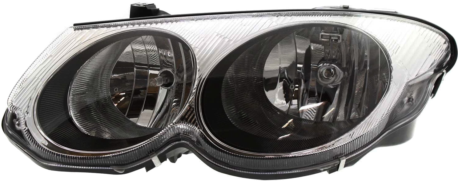Headlight Compatible With 1999-2004 Chrysler 300M Left Driver Halogen With bulb(s)