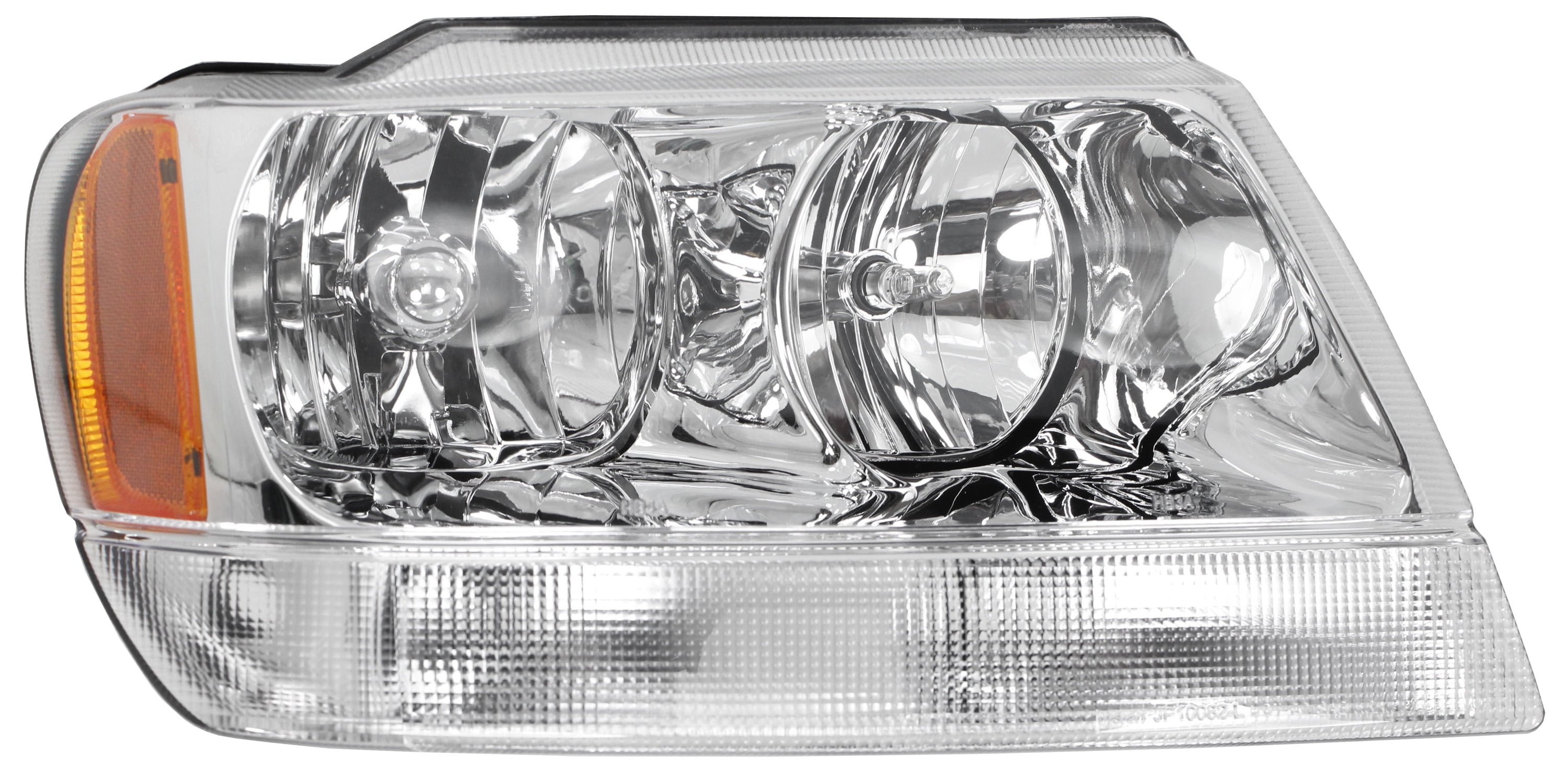 Headlight Compatible With 1999-2004 Jeep Grand Cherokee Right Passenger Halogen With bulb(s)