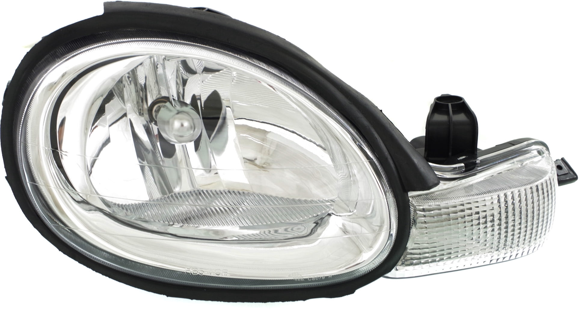 Headlight Compatible With 2000-2002 Dodge Neon 2000-2001 Plymouth Right Passenger Halogen With bulb(s)