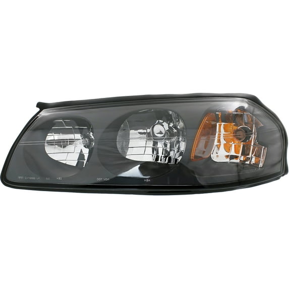 Headlight Compatible With 2000-2004 Chevrolet Impala Left Driver Halogen With bulb(s)