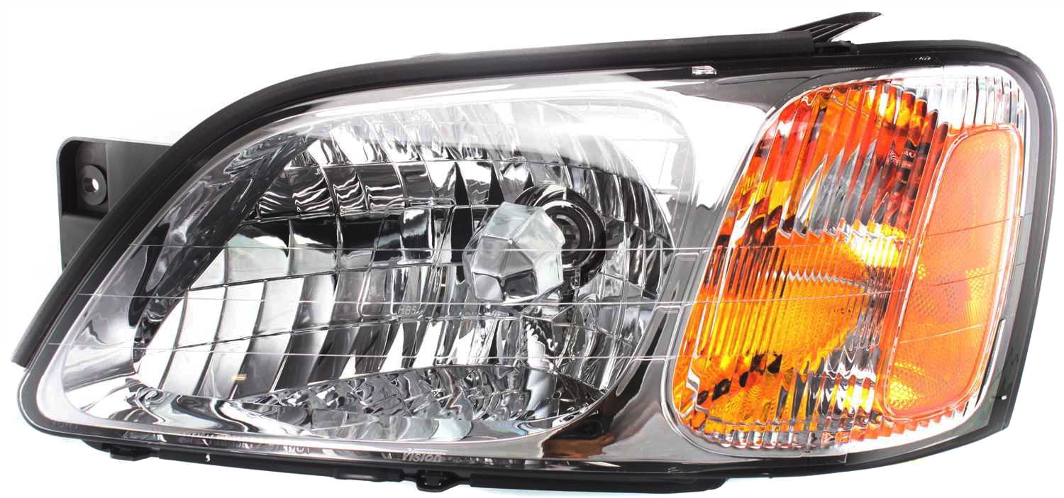 Headlight Compatible With 2000-2004 Subaru Legacy 2003-2006 Baja Left Driver Halogen With bulb(s)