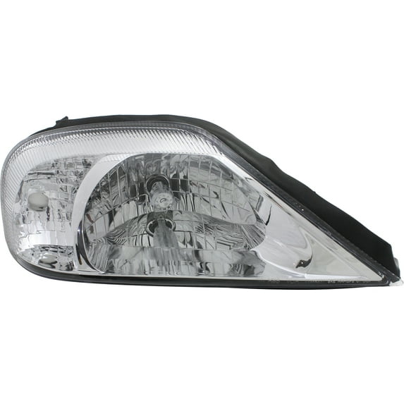 Headlight Compatible With 2000-2005 Mercury Sable Right Passenger Halogen With bulb(s)