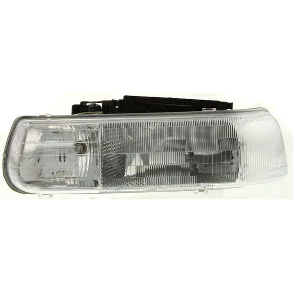 Headlight Compatible With 2000-2006 Chevrolet Tahoe Suburban 1500 Left Driver Halogen With bulb(s) CAPA Certified