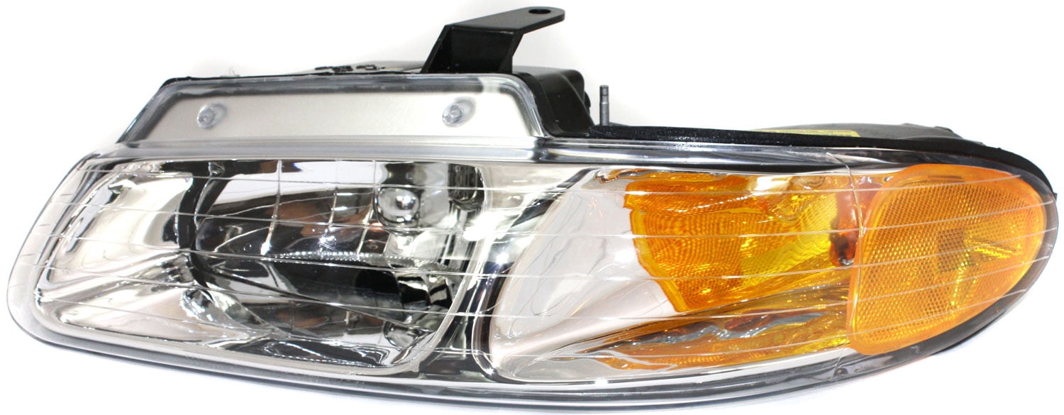 Headlight Compatible With 2000 Dodge Grand Caravan Chrysler Town and Country Left Driver Halogen With bulb(s)
