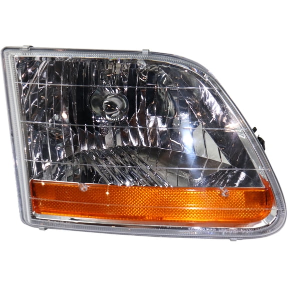 Headlight Compatible With 2001-2003 Ford F-150 Right Passenger Halogen With bulb(s) CAPA Certified
